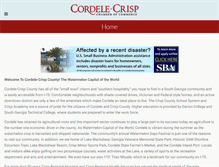 Tablet Screenshot of cordelecrispga.com